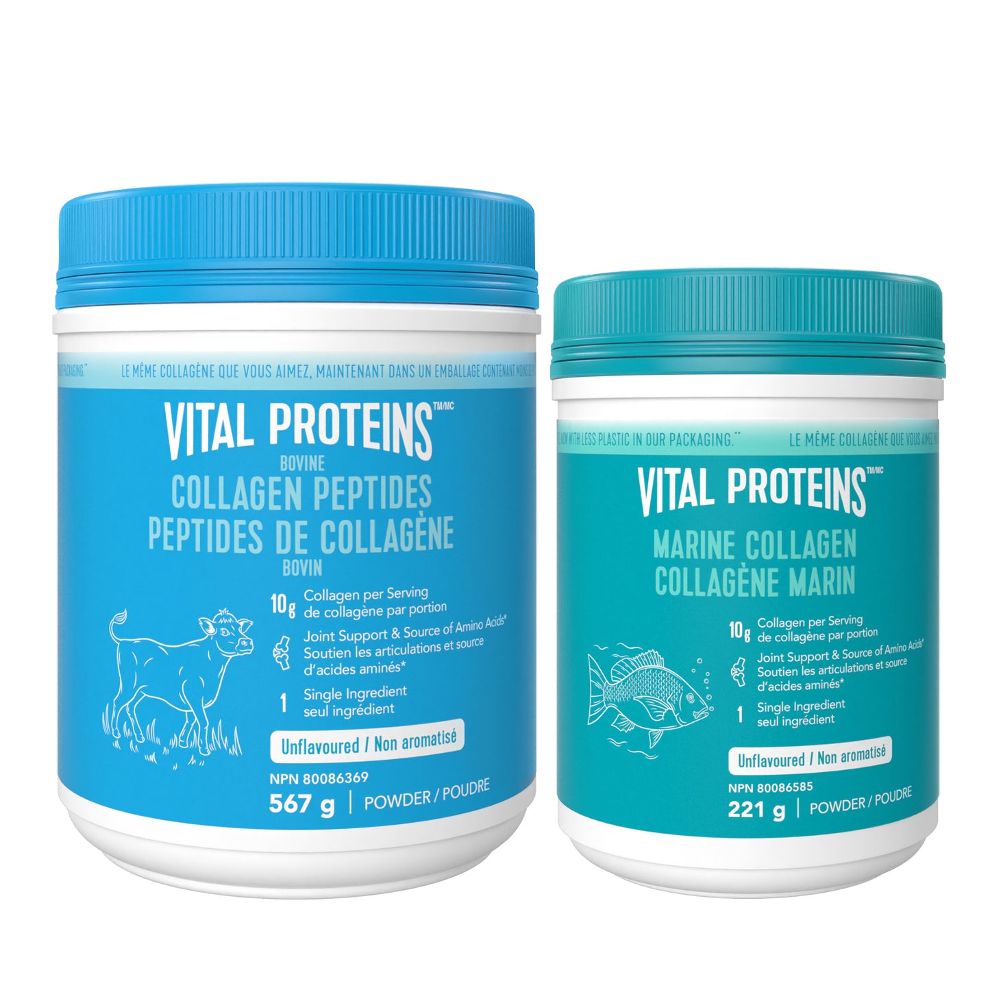 Bovine (Heavy User) & Marine Collagen Savings Pack
