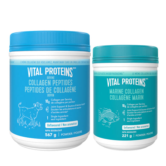 Bovine (Heavy User) & Marine Collagen Savings Pack