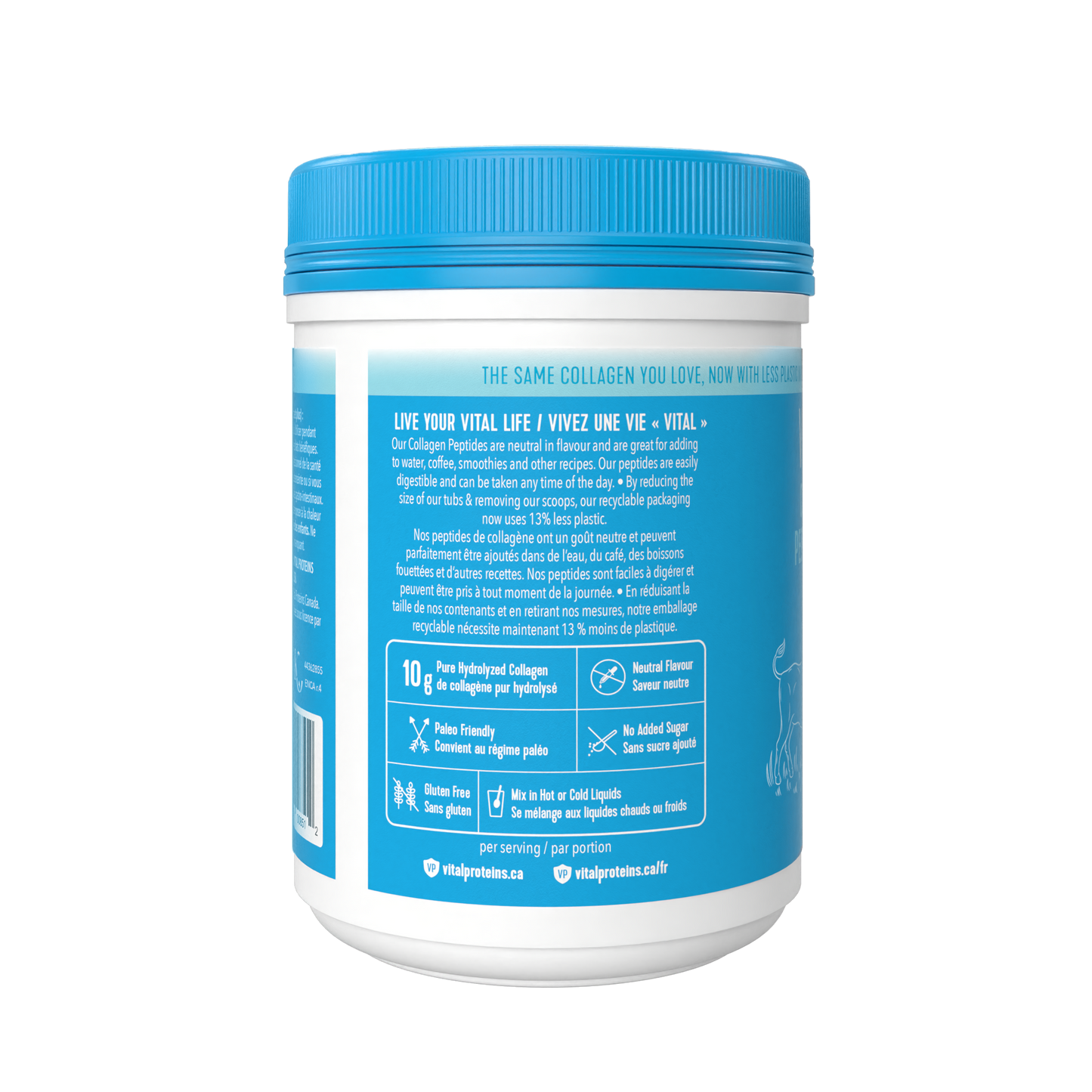 Bovine Collagen Peptides 284g - Unflavoured