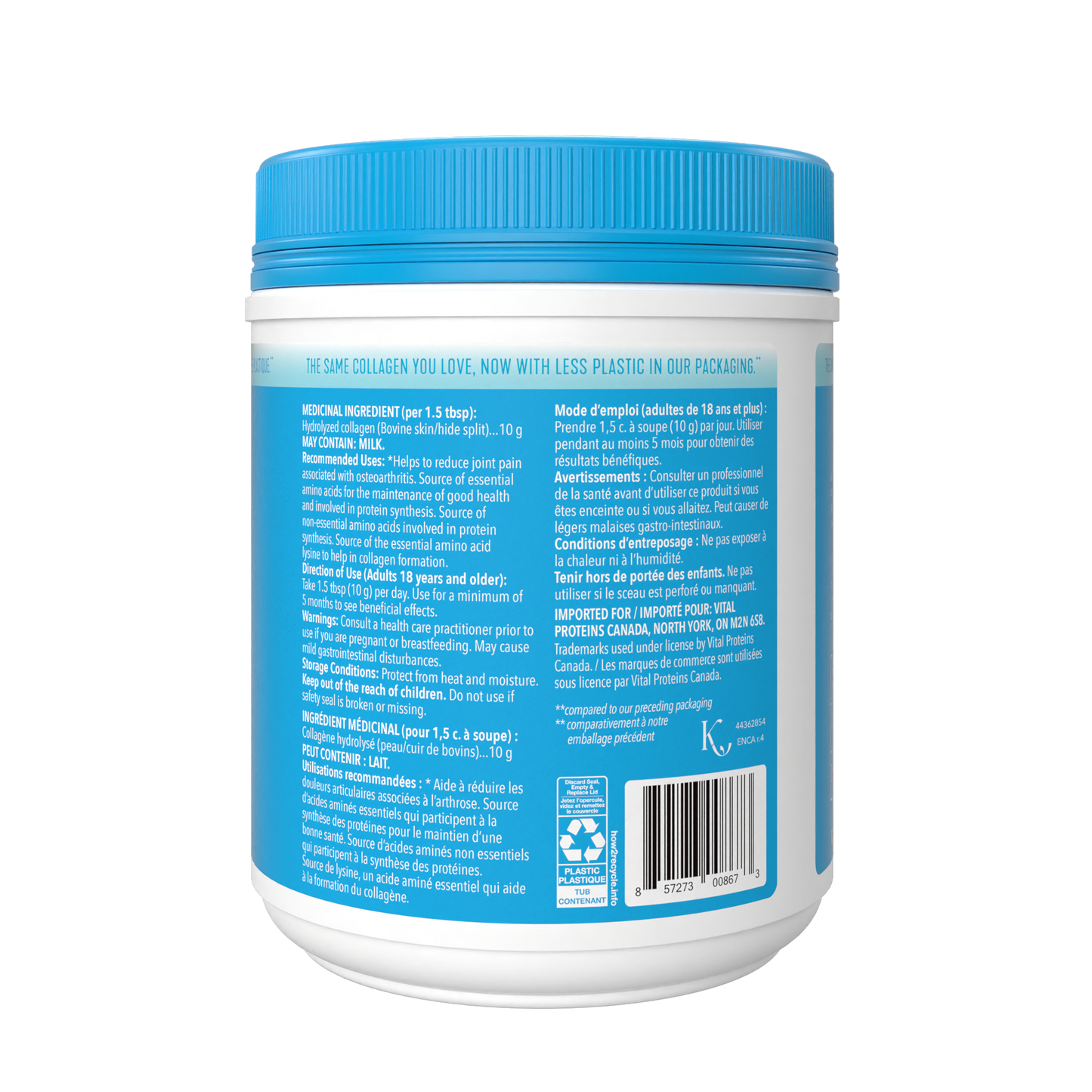 Bovine Collagen 567g - Unflavoured