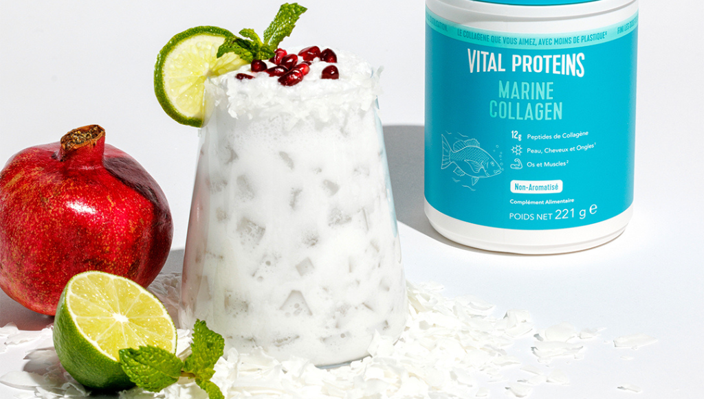 White Mojito Collagen Mocktail