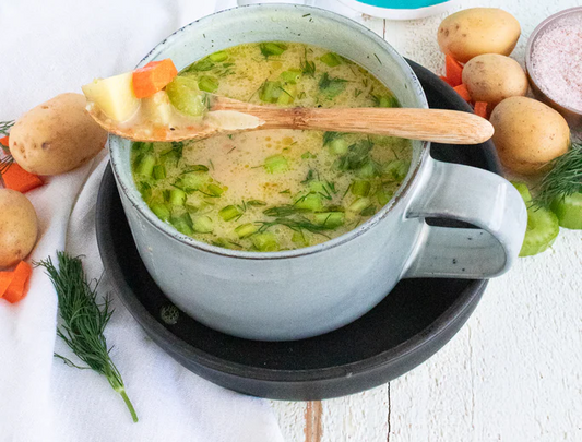 Creamy Loaded Veggie Soup