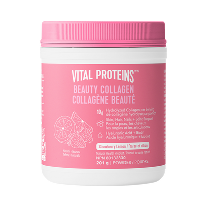 Beauty Collagen Peptides 201 g - Strawberry Lemon