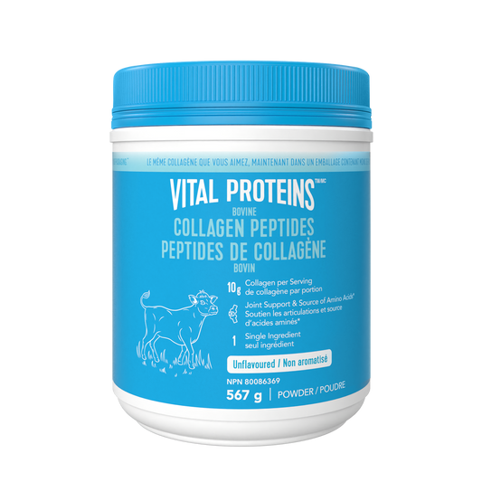 PEPTIDES DE COLLAGÈNE BOVIN, 567 G – SANS SAVEUR