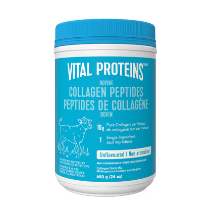 PEPTIDES DE COLLAGÈNE BOVIN, 680 G – SANS SAVEUR