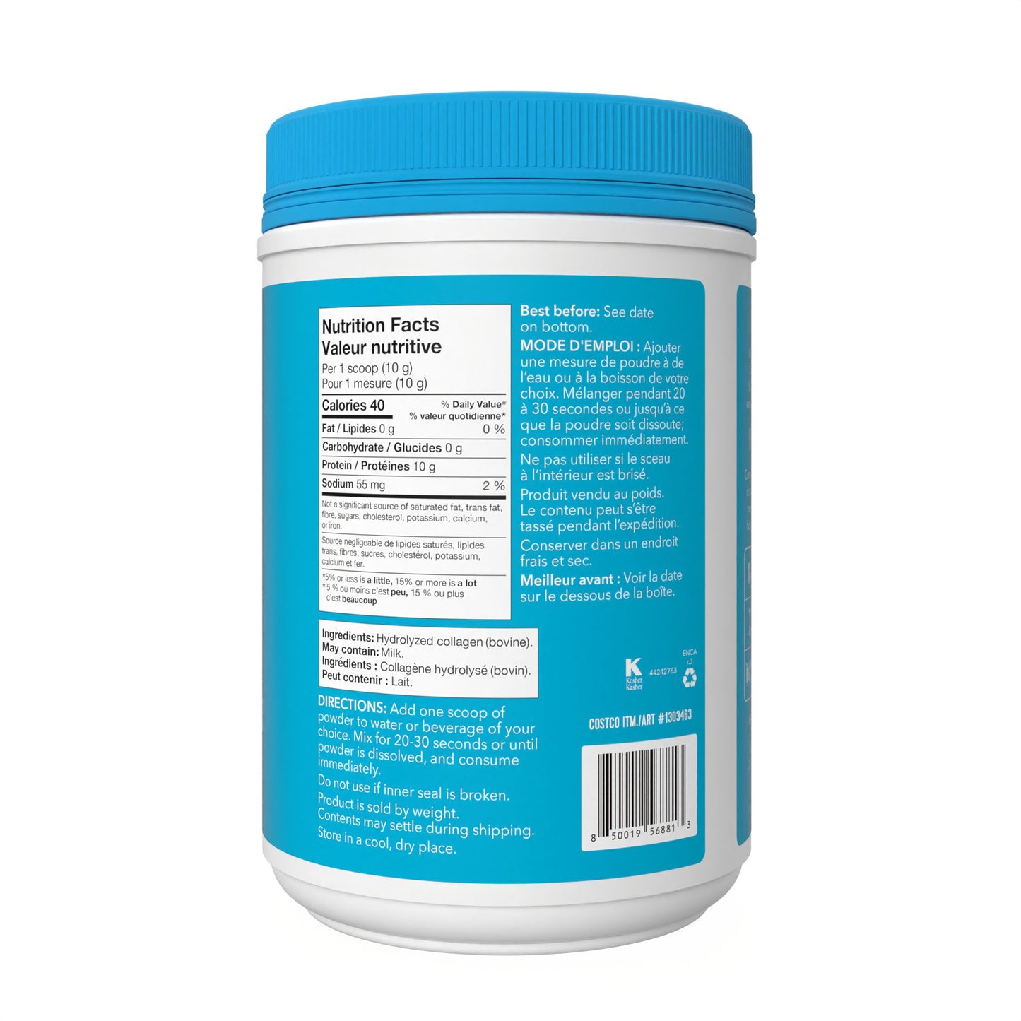 Bovine Collagen Peptides 680 g - Unflavoured