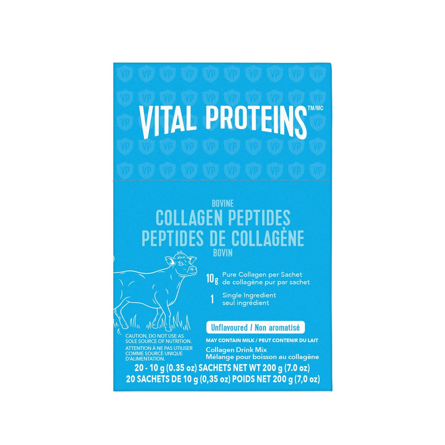 Bovine Collagen Peptides Stick Pack Box